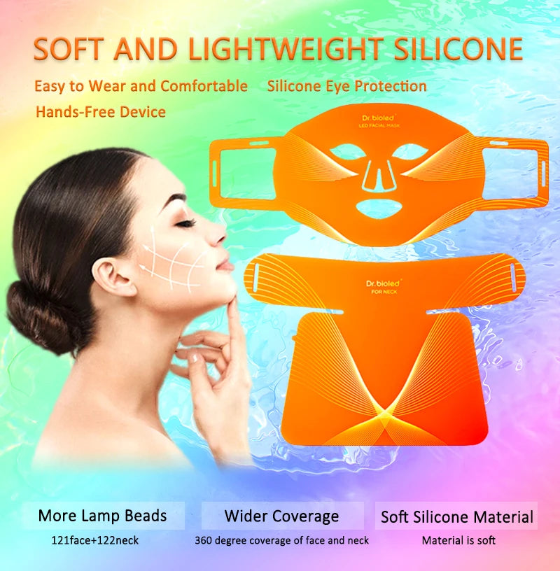 8-Color LED Silicone Mask - Buy Online Now