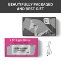 Rechargeable Car Vanity Mirror | Portable LED Makeup Mirror