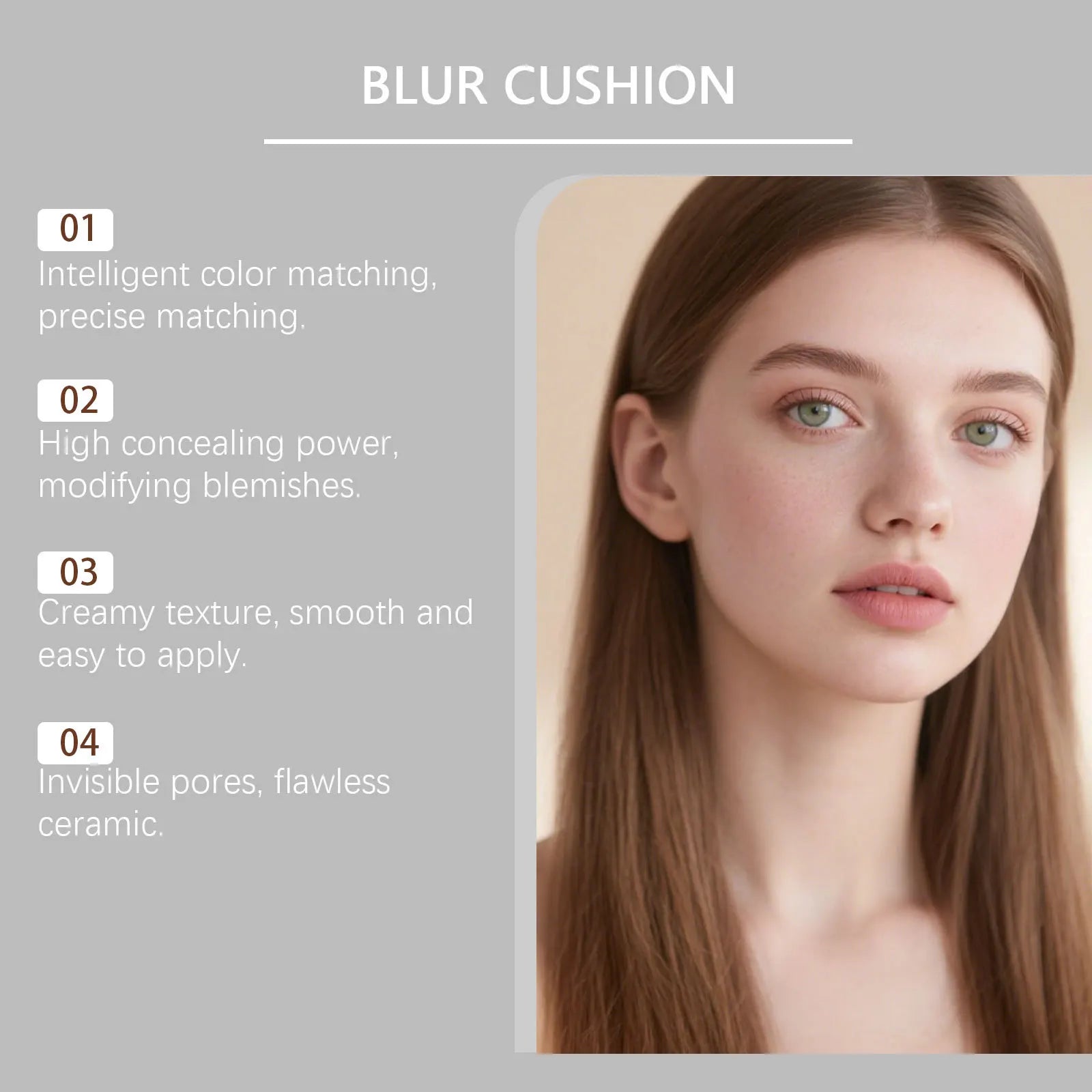 Mushroom CC Foundation - Best Makeup Base for Skin