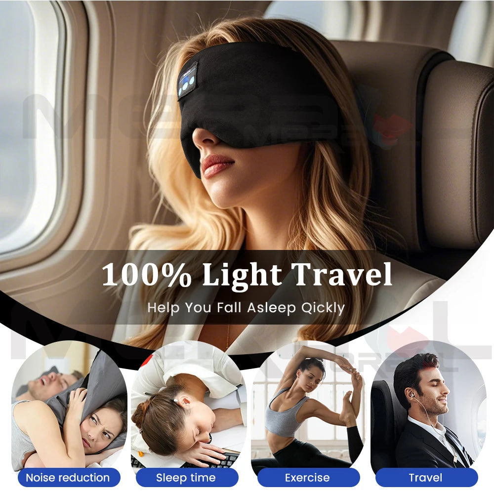 3D Bluetooth Sleep Mask | Shop Now – Limited Stock!
