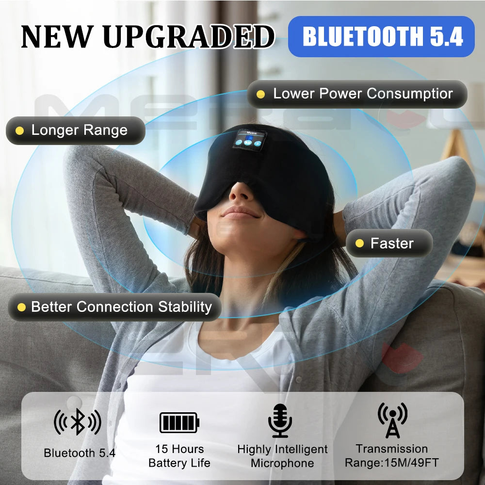 3D Bluetooth Sleep Mask | Shop Now – Limited Stock!