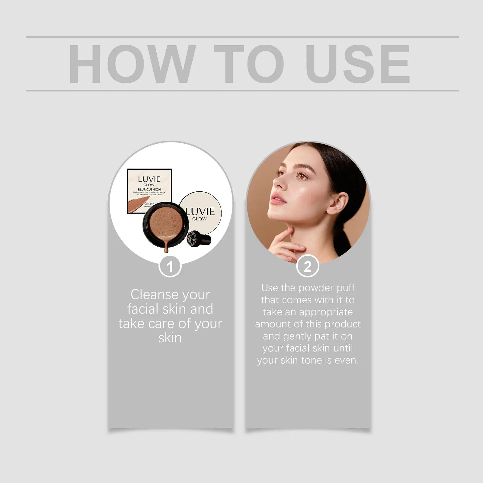 Mushroom CC Foundation - Best Makeup Base for Skin