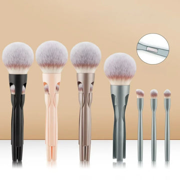 4-in-1 Magnetic Makeup Brush Set