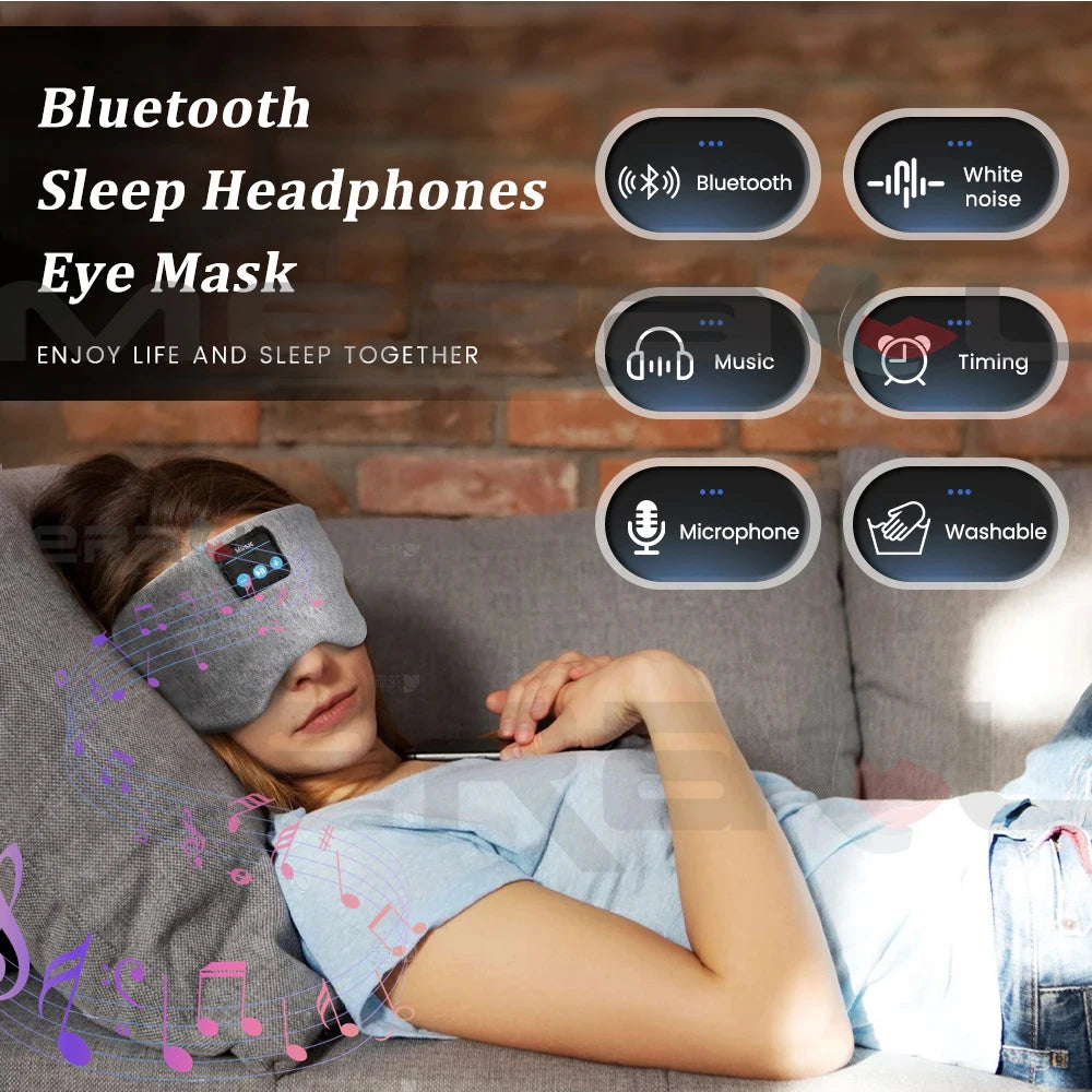 3D Bluetooth Sleep Mask | Shop Now – Limited Stock!