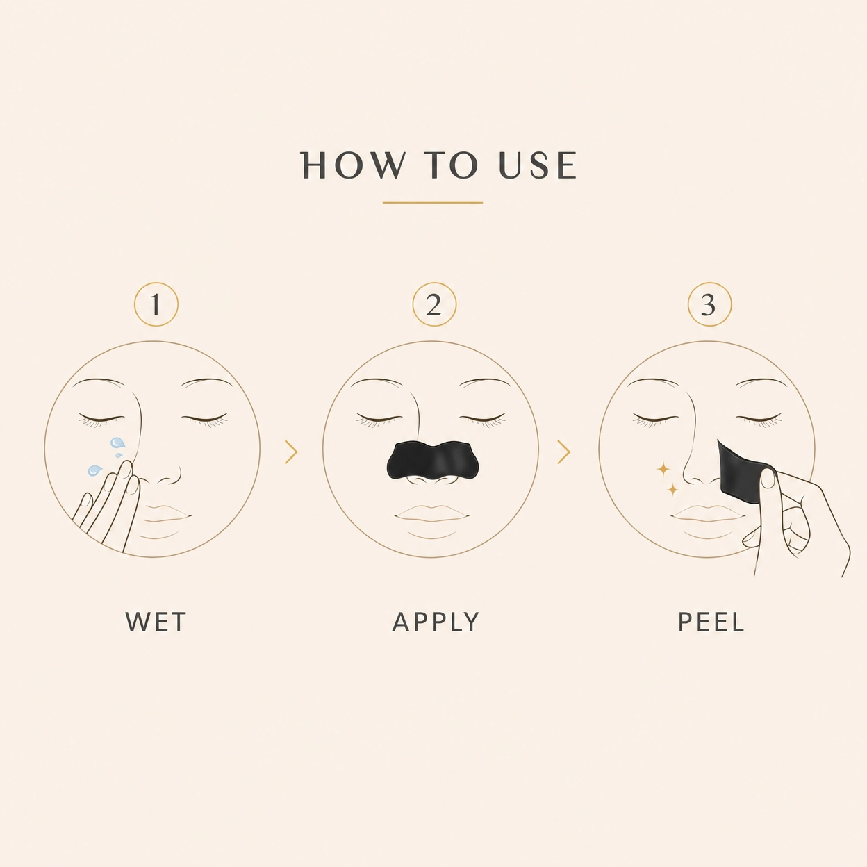 Deep Cleansing Nose Strips: Absorb Excess Oil & Dirt